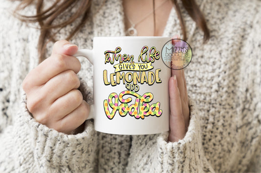 When Life gives you Lemons- 15oz Ceramic Coffee Mug